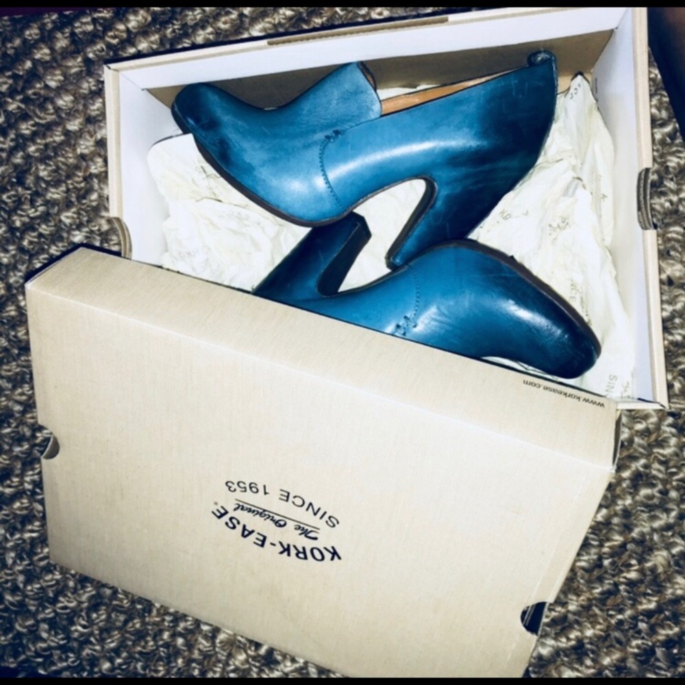 Blue Kork shoes